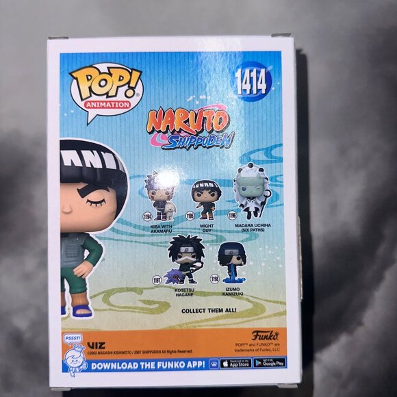 Funko POP! #1414 Anime Naruto MIGHT GUY WINKING Hot Topic Exclusive - Picture 3 of 4